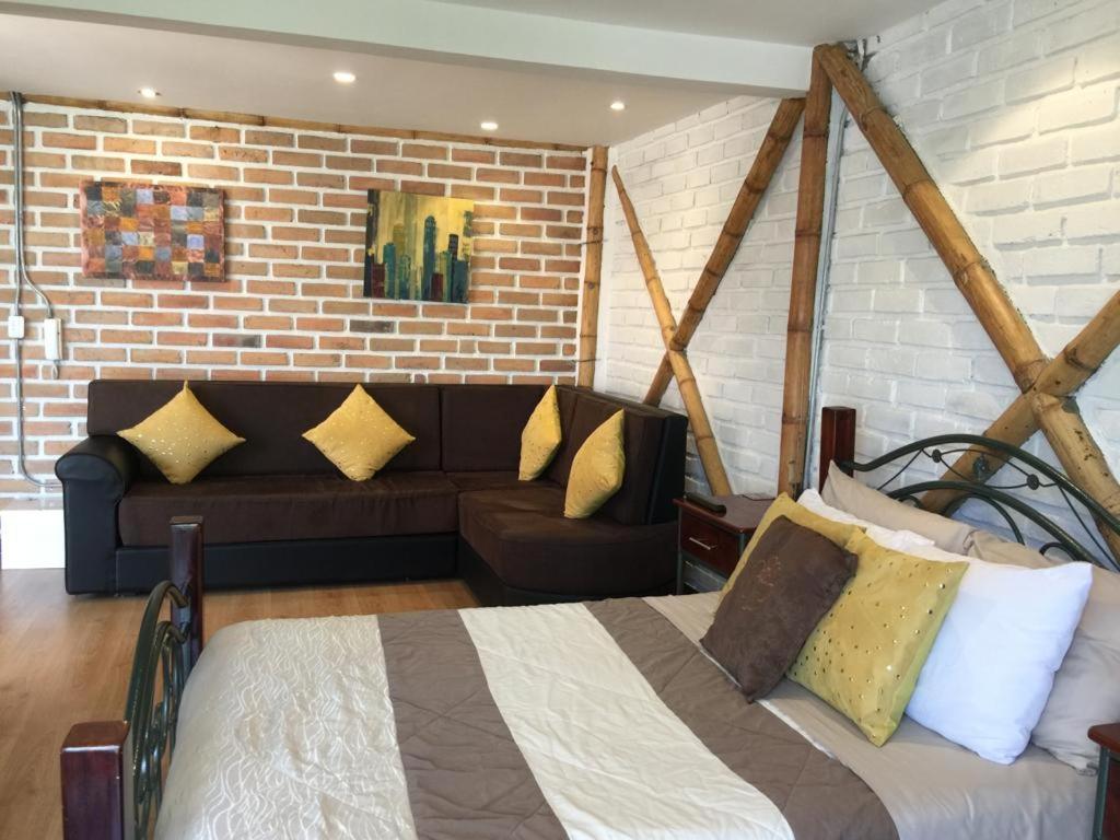Apartmán "Bambu Sierra" Cozzy Ecological Lofts Cuenca Exteriér fotografie